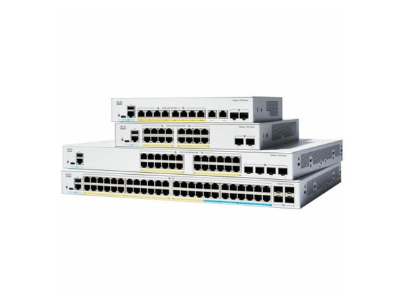 Cisco Catalyst C1300-48FP-4X Ethernet Switch, 48 Ports - Manageable - Gigabit
