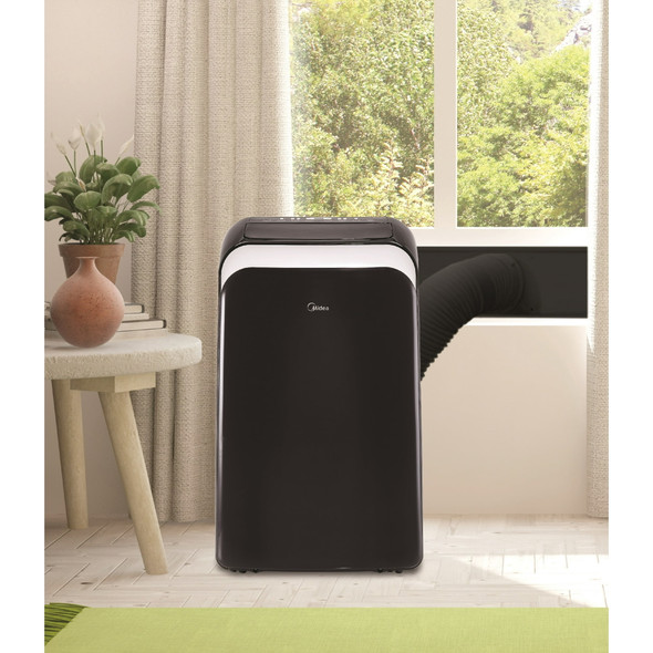 MIDEA 10,000 BTU 115V SMART PORTABLE AIR CONDITIONER MAP10HS1WBL - BLACK MIDEA 10,000 BTU 115V SMART PORTABLE AIR CONDITIONER MAP10HS1WBL - BLACK