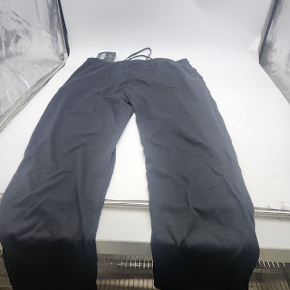 BLUE ICE MEN'S BLACK DRAWSTRING SWEATPANTS - SIZE: MEN L - BLACK New