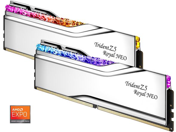 G.SKILL Trident Z5 Royal Series 64GB (2 x 32GB) 288-Pin PC RAM DDR5 6000 (PC5
