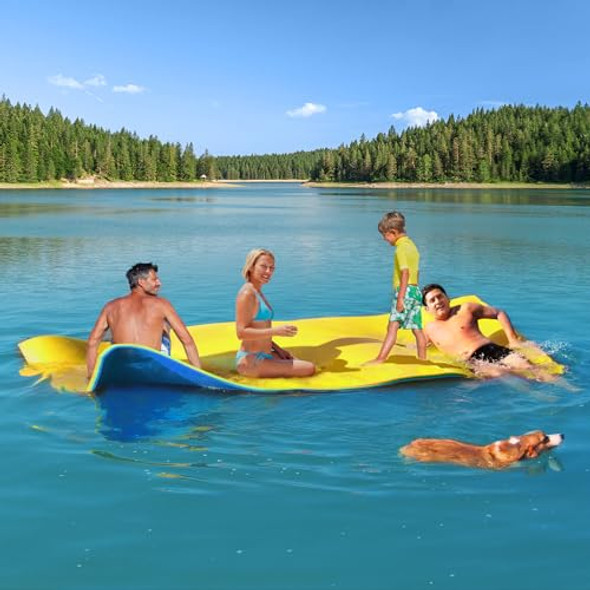 CTSC Floating Mat - Lily Pad Floating Mat - Water Mat - 10 x 5 Ft