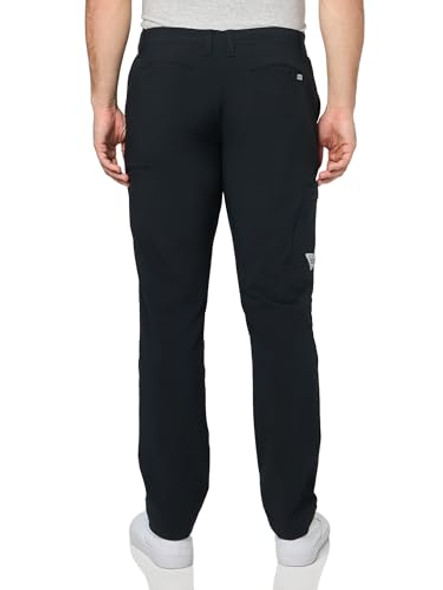 COLUMBIA MEN'S PFG TERMINAL TACKLE II PANTS MEN 34WX30L BLACK New
