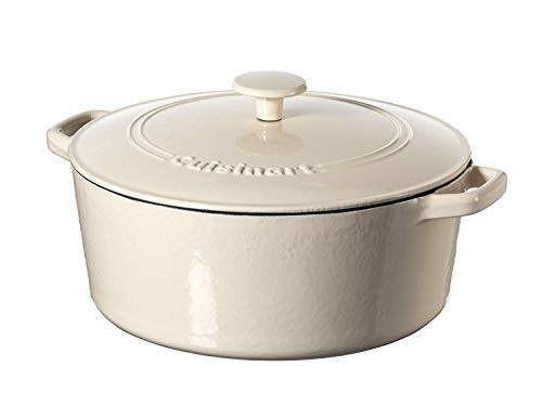 CUISINART CHEF'S CLASSIC Covered Casserole (CREAM, 7- Quart) - CREAM New