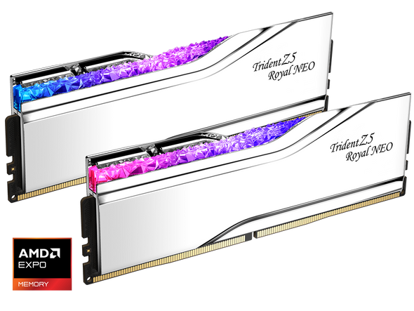 G.SKILL Trident Z5 Royal Series 96GB (2 x 48GB) 288-Pin PC RAM DDR5 6000 (PC5