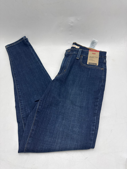 LEVI'S 721 HIGH RISE SKINNY WOMEN'S JEANS - SIZE: WOMEN 29/32 - BLUE STORY New
