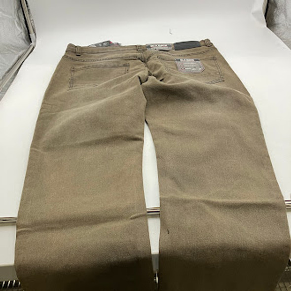 BLU ROCK MEN'S FLEX STRETCH SLIM FIT STRAIGHT JEANS - SIZE: MEN 32X31 - GRAY New
