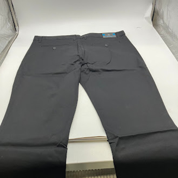 BLUE ICE STRETCH CHINO - SIZE: MEN 38 - BLACK New