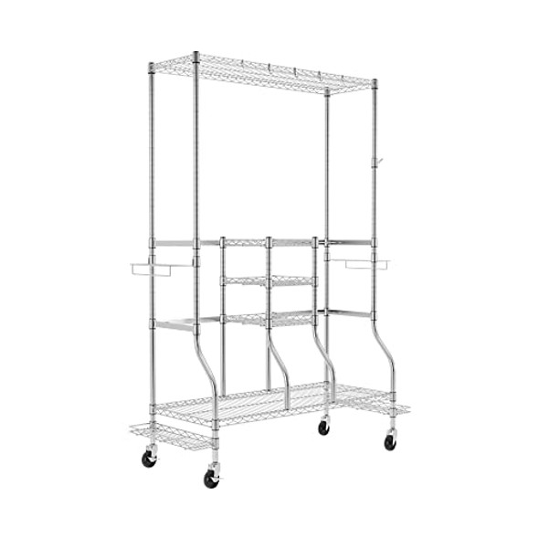 SAFERACKS GOLF EQUIPMENT ORGANIZER RACK GOLF BAG STORAGE RACK GARAGE - SILVER SAFERACKS GOLF EQUIPMENT ORGANIZER RACK GOLF BAG STORAGE RACK GARAGE - SILVER