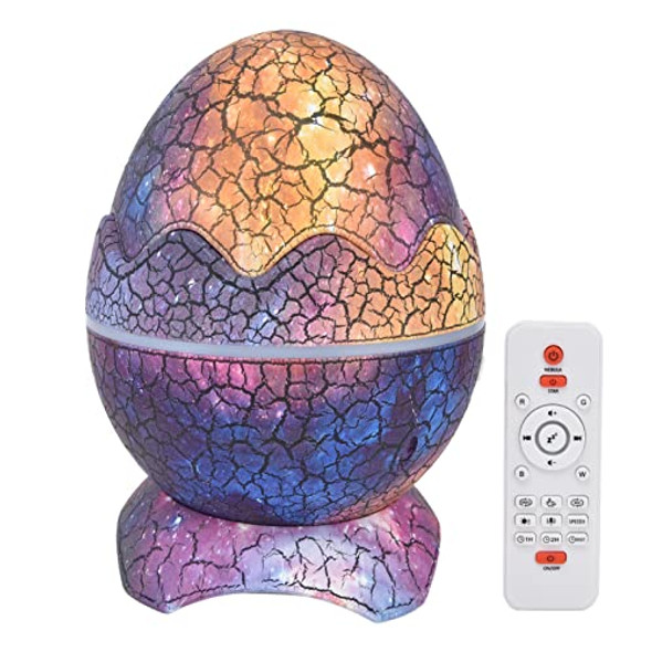 YWBL-WH LED STAR PROJECTOR DINOSAUR EGG ADJUSTABLE ANGLE BLUETOOTH - MULTICOLOR