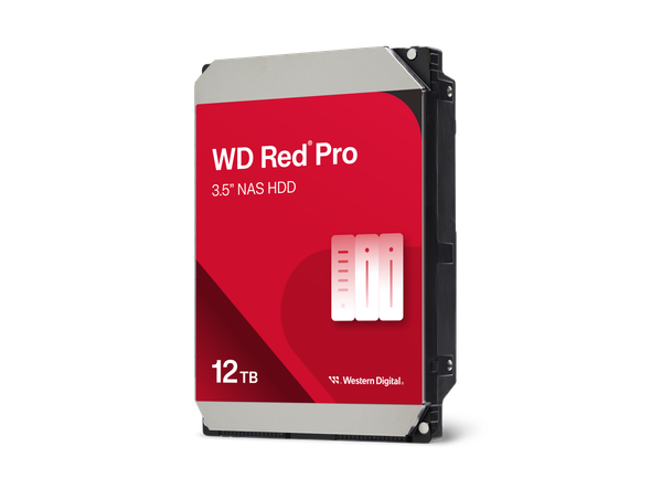 WD Red Pro 12TB 7200 RPM 512MB Cache SATA 6.0Gb/s 3.5" Internal Hard Drive -