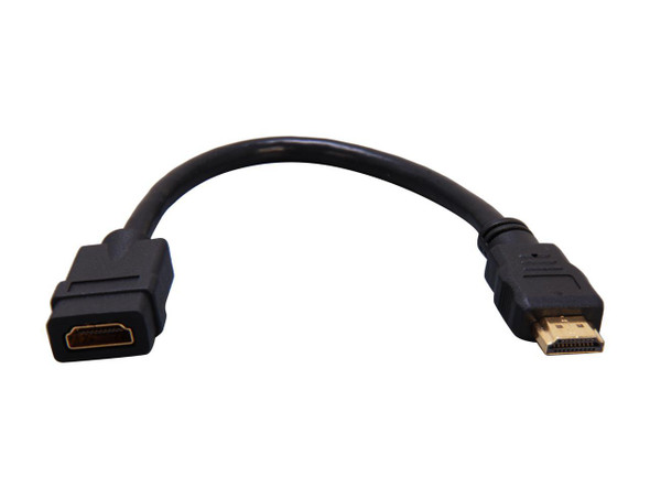 StarTech.com HDMIEXTAA6IN 6 in. Black Connector A: 1 - HDMI Male

Connector B: 1