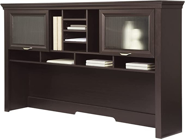 Realspace Magellan Performance 71"W Hutch for L-Shape Desk 956643 - Espresso