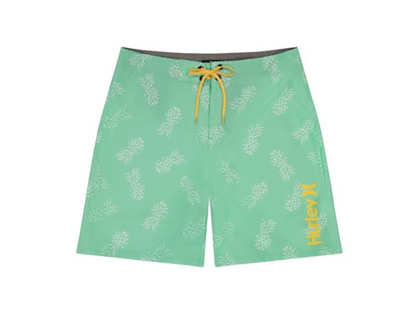 HURLEY MEN'S FAVORITE FRUIT PRINTED BOARDSHORT SIZE 30 - LIGHT AQUA