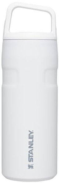 STANLEY ICEFLOW CAP AND CARRY WATER BOTTLE WIDE MOUTH TWIST LID - POLAR New