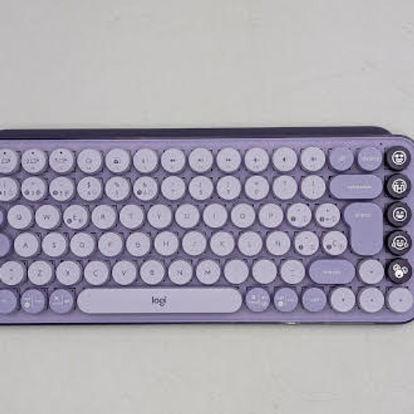 Logitech POP Keys Mechanical Wireless Keyboard (SPANISH LAYOUT) - PURPLE