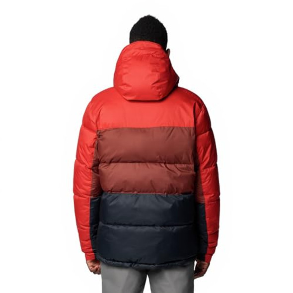 COLUMBIA MEN'S SLOPE STYLE JACKET - SIZE: MEN M - SAIL RED/ SPICE/ BLACK New
