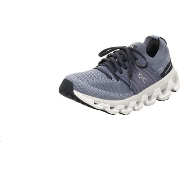 ON WOMEN'S CLOUDSWIFT 3 SNEAKERS METAL/WHITE SIZE 9