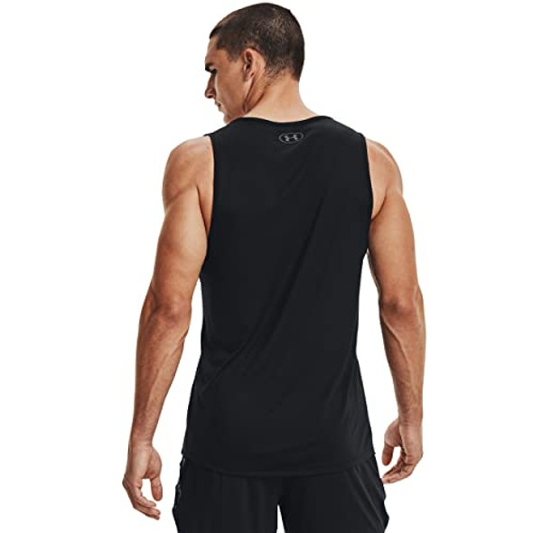 UNDER ARMOUR MEN'S UA TECH TANK 2.0 - SIZE: MEN S - BLACK New