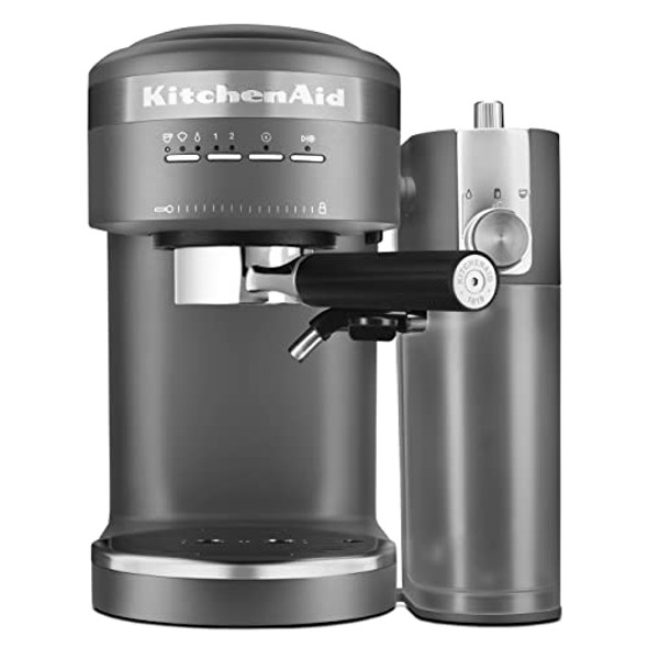 Kitchenaid Semi-Automatic Espresso Machine and Milk Frother Attachment