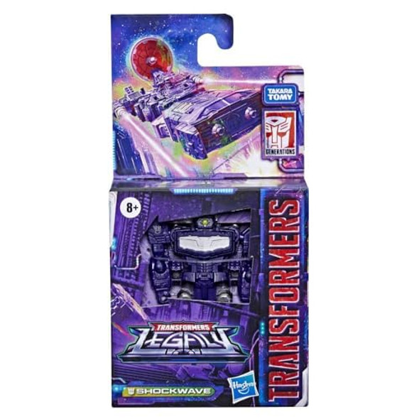 HASBRO TRANSFORMERS TOYS GENERATIONS LEGACY CORE SHOCKWAVE ACTION FIGURE New