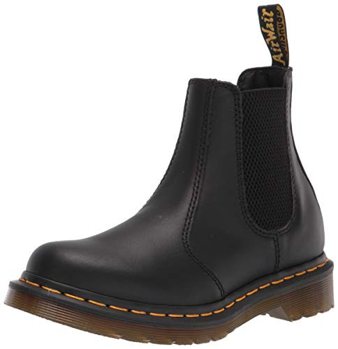 25840001 DR. MARTENS UNISEX 2976 NAPPA BOOT M8 W9 BLACK NAPPA