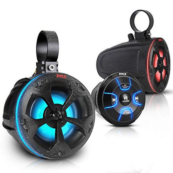 PYLE 2-WAY WATERPROOF OFF ROAD SPEAKERS 4" 800W PASSIVE - BLACK