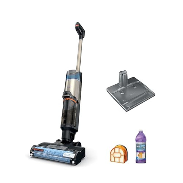 SHARK HYDROVAC MESSMASTER WET DRY CLEANER CORDLESS 3-IN-1 VACUUM MOP - ROSE GOLD