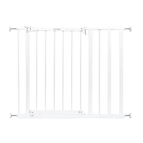 Summer Infant Everywhere Extra Wide Walk-Thru Safety Pet and Baby Gate, 28.75"