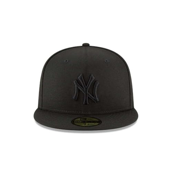 NEW ERA LOS ANGELES DODGERS 59FIFTY FITTED HAT - SIZE 7 3/8 - BLACK New NEW ERA LOS ANGELES DODGERS 59FIFTY FITTED HAT - SIZE 7 3/8 - BLACK New