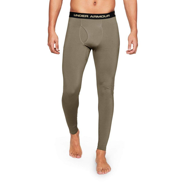 UNDER ARMOUR COLDGEAR REACTOR LEGGINGS MEN S FEDERAL TAN فنا فيدرال تان S New