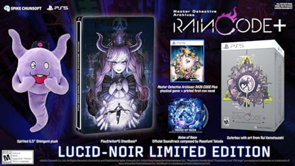 Spike Chunsoft Master Detective Archives Rain Code Plus Lucid-Noir PS5 New