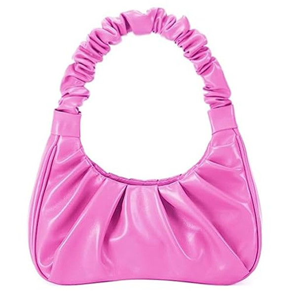 CYHTWSDJ FASHIONABLE WOMEN CUTE HOBO TOTE BAGS HANDBAG MINI CLUTCH - PINK