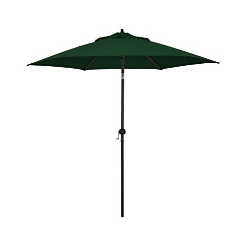 ASTELLA 9' FEET STEEL PUSH-BUTTON TILT MARKET PATIO UMBRELLA - GREEN