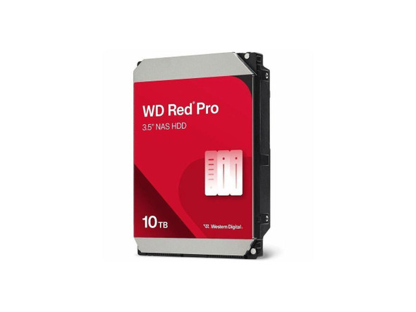 WD Red Pro 10TB NAS Internal Hard Drive HDD - 7200 RPM, SATA 6 Gb/s, CMR, 512 MB