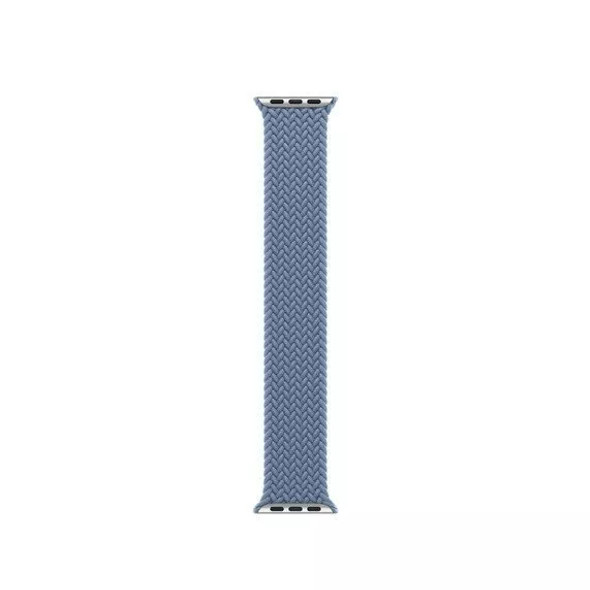 APPLE WATCH BRAIDED SOLO LOOP 41MM SIZE 9 - SLATE BLUE APPLE WATCH BRAIDED SOLO LOOP 41MM SIZE 9 - SLATE BLUE