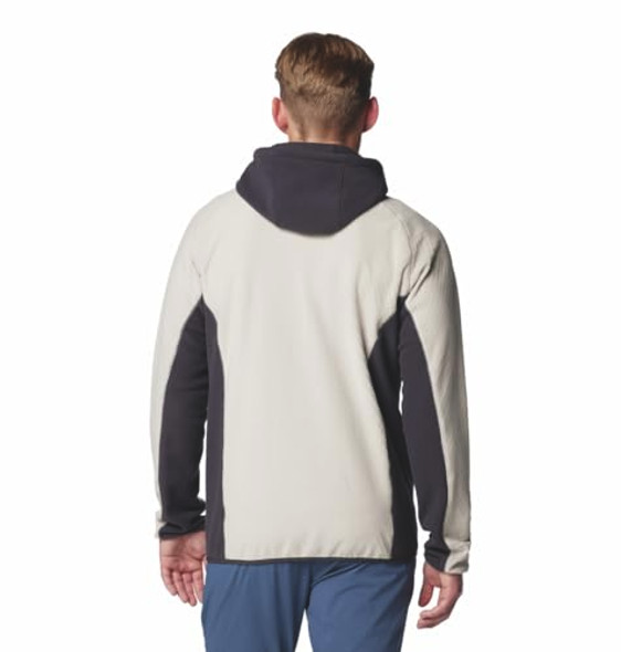 COLUMBIA MEN'S OUTDOOR TRACKS HOODED FULL ZIP II SIZE: MEN XL DARK STONE/SHARK New