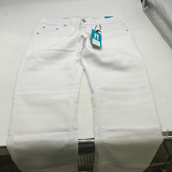 7GROOVE SLIM JEANS - SIZE: MEN 32/30 - WHITE New