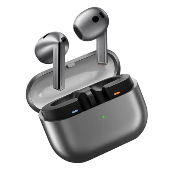 SAMSUNG GALAXY BUDS 3 WIRELESS EARBUD HEADPHONES - SILVER SAMSUNG GALAXY BUDS 3 WIRELESS EARBUD HEADPHONES - SILVER