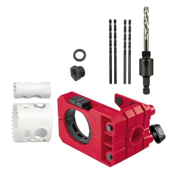 MILWAUKEE HOLE SAW KIT, DRILL ACCESSORIES FITS MILWAUKEE 49-22-4073 - RED New