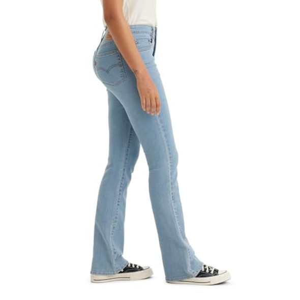 LEVI'S WOMEN'S 725 HIGH RISE BOOTCUT JEANS SIZE 29X30 - ACCENT OF AZALEA New