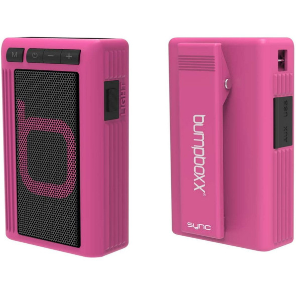 Bumpboxx Retro Pager Beeper | Outdoor Portable Bluetooth Speaker  - Pink