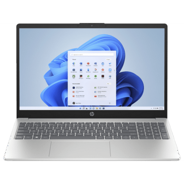 HP 15-FD0 15.6" HD Laptop - Intel Core i5-1235U - 8GB, 256GB, Silver, W11H