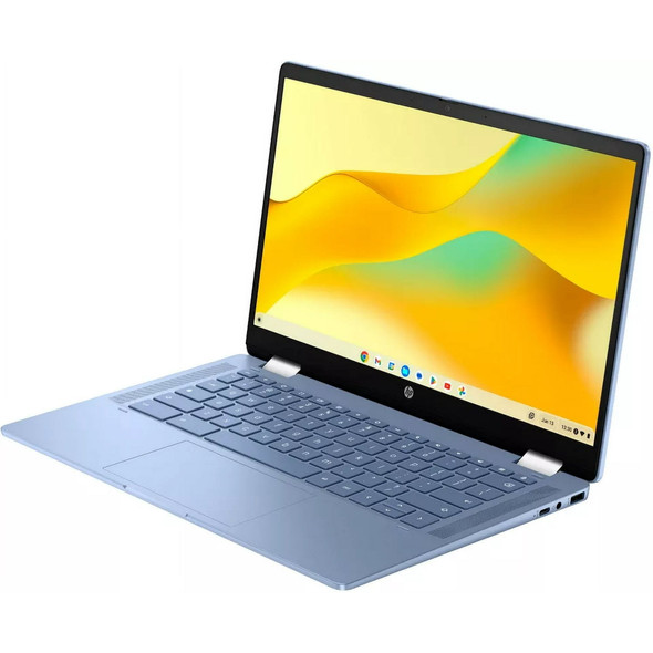 HP 14a-nf 14" HD Chromebook, Intel N100, 4GB, 128GB, Chrome OS - Blue