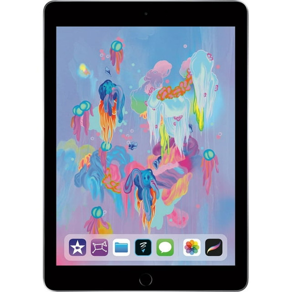 Apple iPad (2018 Model) with Wi-Fi only 32GB Apple 9.7in iPad - Space Gray