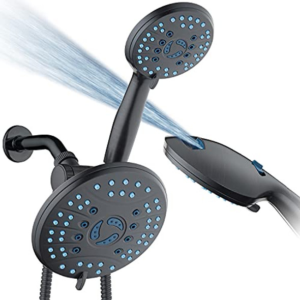 Hotel Spa AquaCare As-Seen-On-TV High Pressure 50-mode Shower Head - ORB Bronze