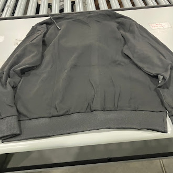 BELLO SWEATER HOODIE WITH FRONT POUCH - SIZE: WOMEN 2XL - BLACK New