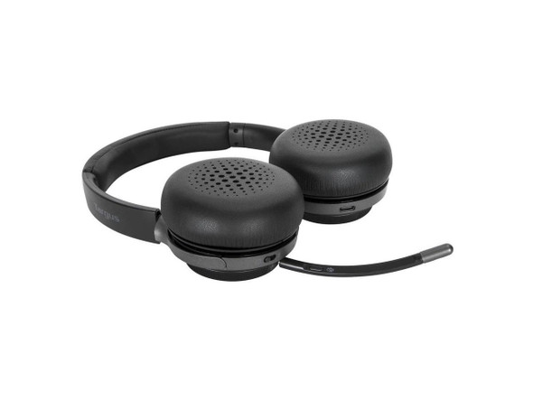 Targus AEH104TT Wireless Bluetooth 5.0 or Wired 3.5mm AUX Connector Circumaural