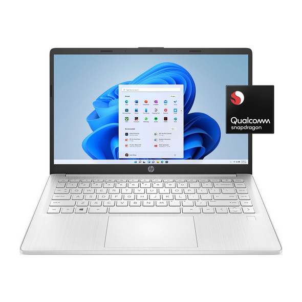 HP 14-ed0123wm 14" FHD Touch Laptop Qualcomm Snapdragon 7c 4GB 128GB Win11H
