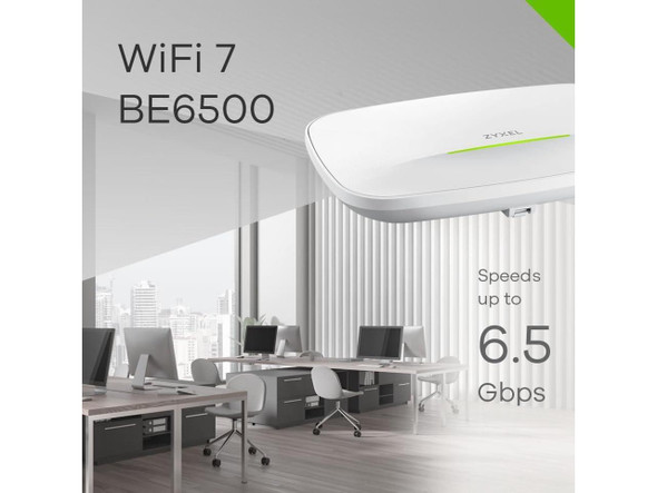 Zyxel BE6500 4-Stream WiFi 7 Dual-Radio NebulaFlex Pro Access Point WBE510D