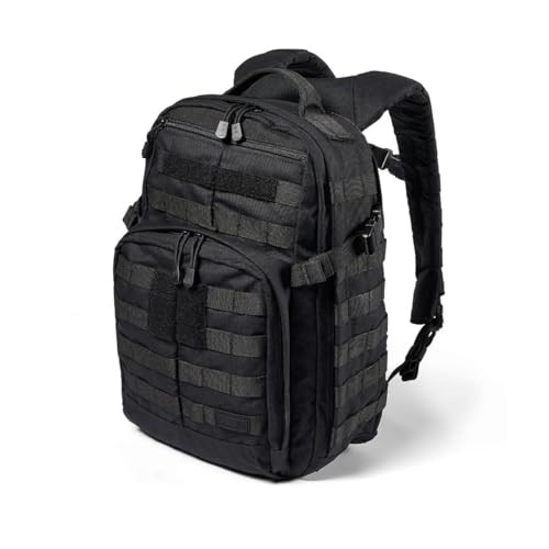 5.11 TACTICAL BACKPACK RUSH 12 2.0 MILITARY 24L 56561ABR - BLACK New